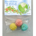 Wildflower Seed Bombs in Clear Poly Bag w/ Header Card (3 Pack)